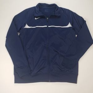 Nike Full Zip Athletic Jacket Sz Large
